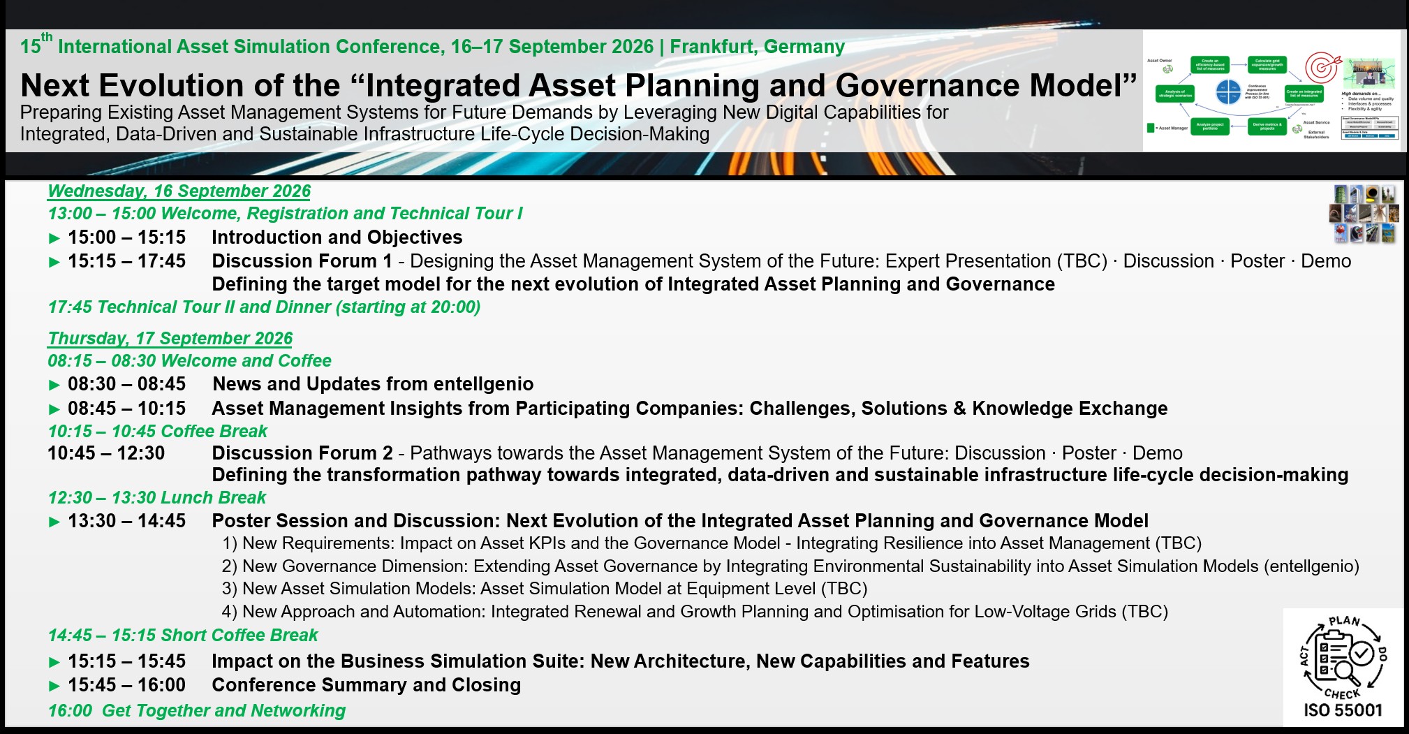 Agenda 15. ASP